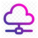 Cloud Computing Data Storage Icon