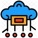 Cloud Computing Iaas Paas Icon