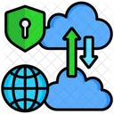 Cloud Computing Cloud Computing Data Transfer Icon