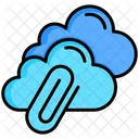 Cloud Computing Paper Clip Cloud Computing Icon