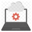 Cloud Client Hosting Icon