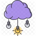 Air Cloud Brainstorm Icon