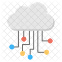 Cloud Computing Circuit Icon