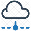 Cloud Computing Hosting Web Development Icon
