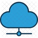 Cloud Computing Cloud Data Folder Cloud Hosting Icon