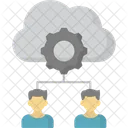 Cloud computing  Icon
