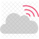 Cloud Computing Cloud Waves Communication Icon