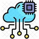 Cloud Computing Cpu Cloud Icon