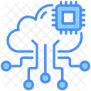 Cloud Computing Cpu Cloud Icon