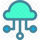 Cloud Computing Cloud Connection Online Data Storage Icon