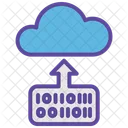 Cloud Computing Binary Code Binary Icon
