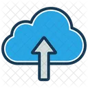 Cloud Computing Upload To Cloud Uploading Icon