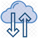 Cloud Computing Arrows Data Icon