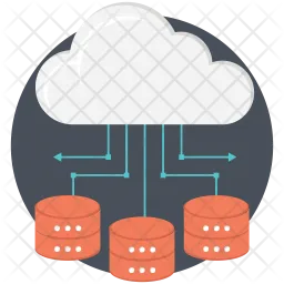 Cloud computing  Icon