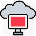 Cloud Computing Cloud Computer Icon