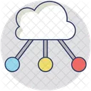 Cloud Informatique Reseau Icône