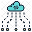 Cloud Sharing Data Icon