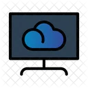 Computer Website Cloud Icon
