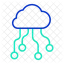 Icloud Server Cloud Computing Cloud Hosting Icon