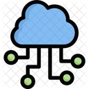 Cloud Computing Networking Server Icon
