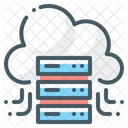 Big Data Analytics Cloud Icon