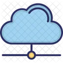Sharing Cloud Computing Network Icon