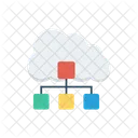 Cloud Computing Network Icon