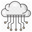 Cloud Computing Database Icon