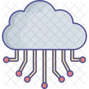 Cloud Hosting Cloud Network Hosting Network Icon