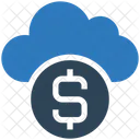 Business Financial Cloud Computing Icon