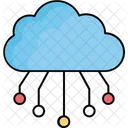 Cloud Computing Cloud Database Cloud Infrastructure Icon
