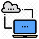 Cloud System Artificial Intelligence Icon