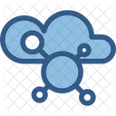 Cloud Computing Networking Cloud Sharing Icon