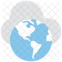 Cloud Computing Globe Icon