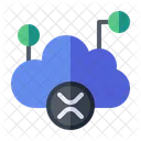 Cloud Computing Cloud Database Icon