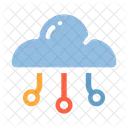 Cloud Computing Network Structure Icon