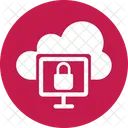 Cloud Computing Network Protection Network Security Icon