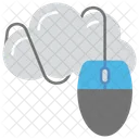 Cloud Computer Mouse Icon