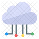 Cloud Computing Cloud Network Cloud Server Icon