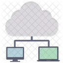 Cloud Computing Cloud Hosting Cloud Connection Icon