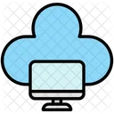 Cloud Computing Cloud System Icon