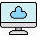 Cloud Computing Cloud System Icon