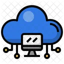 Cloud Computing Computer Cloud Storage Icon