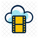 Movie Cloud Computing Icon