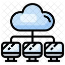 Cloud Computing Computer Network Icon
