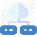 Cloud Computing Cloud Server Icon