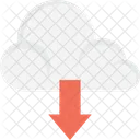 Cloud Computing Download Icon