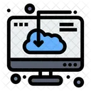 Cloud Computing Cloud Downloading Cloud Download Icon