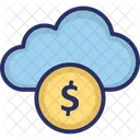 Banking Cloud Computing Dollar Icon