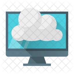 Cloud computing  Icon